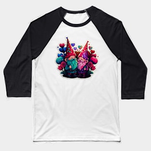 Gnomes love - sticker Baseball T-Shirt